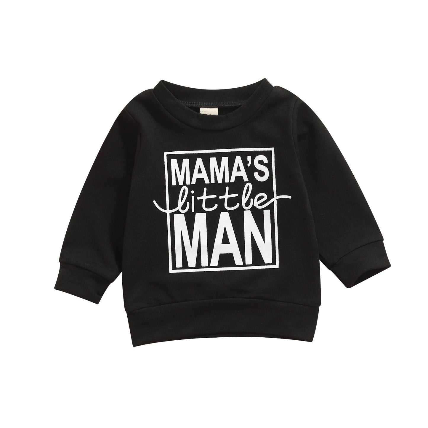 0 - 3Y Autumn Baby Boys Sweater Outwear 3 Colors Letter Printed Long Sleeve Pullover Causal Tops - Shello's Creative Boutique