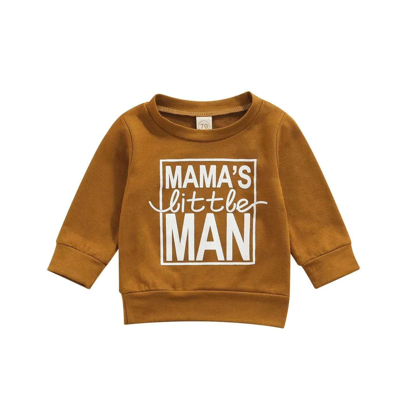 0-3Y Autumn Baby Boys Sweater Outwear 3 Colors Letter Printed Long Sleeve Pullover Causal Tops - Shello's Creative Boutique