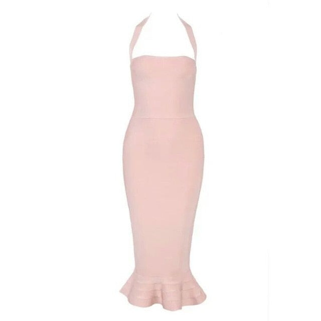 Celebrity Party Bandage Dress Women Spaghetti Strap Strapless Sexy Night Out Club Dress Women Mermaid Vestidos Wholesale Shello Creative Boutique
