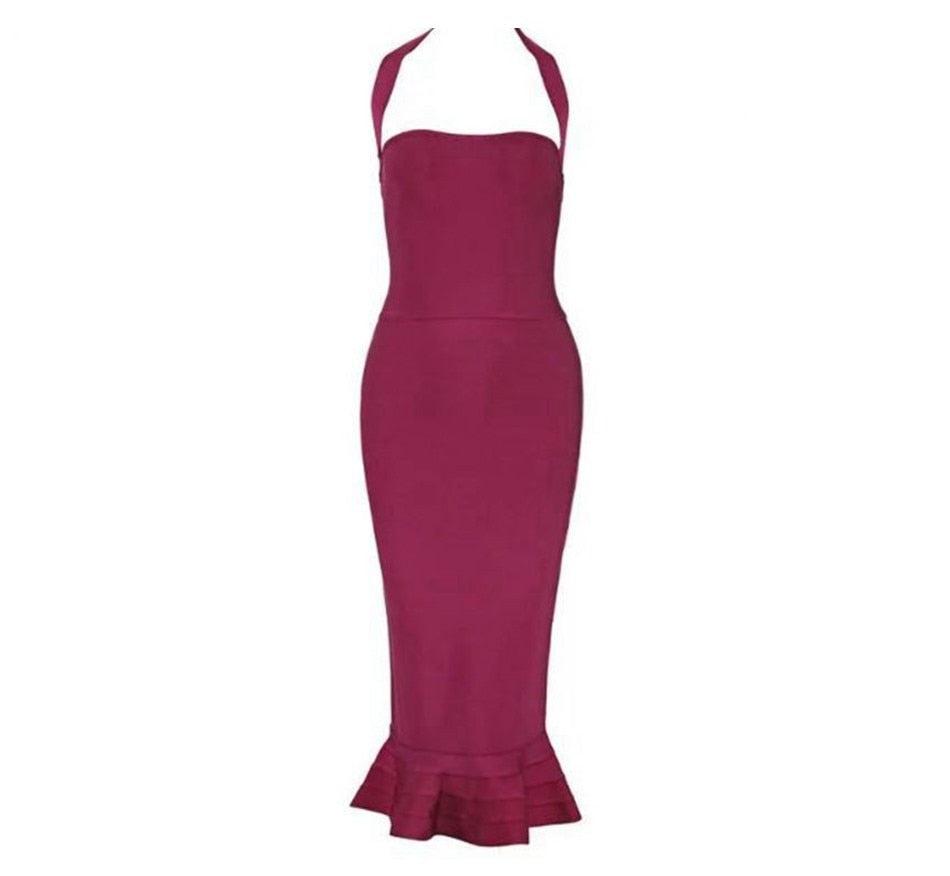 Celebrity Party Bandage Dress Women Spaghetti Strap Strapless Sexy Night Out Club Dress Women Mermaid Vestidos Wholesale Shello Creative Boutique