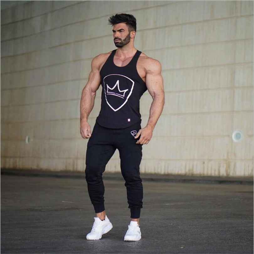 Men’s Gothic Style Joggers Sweatpants – Stylish and Functional