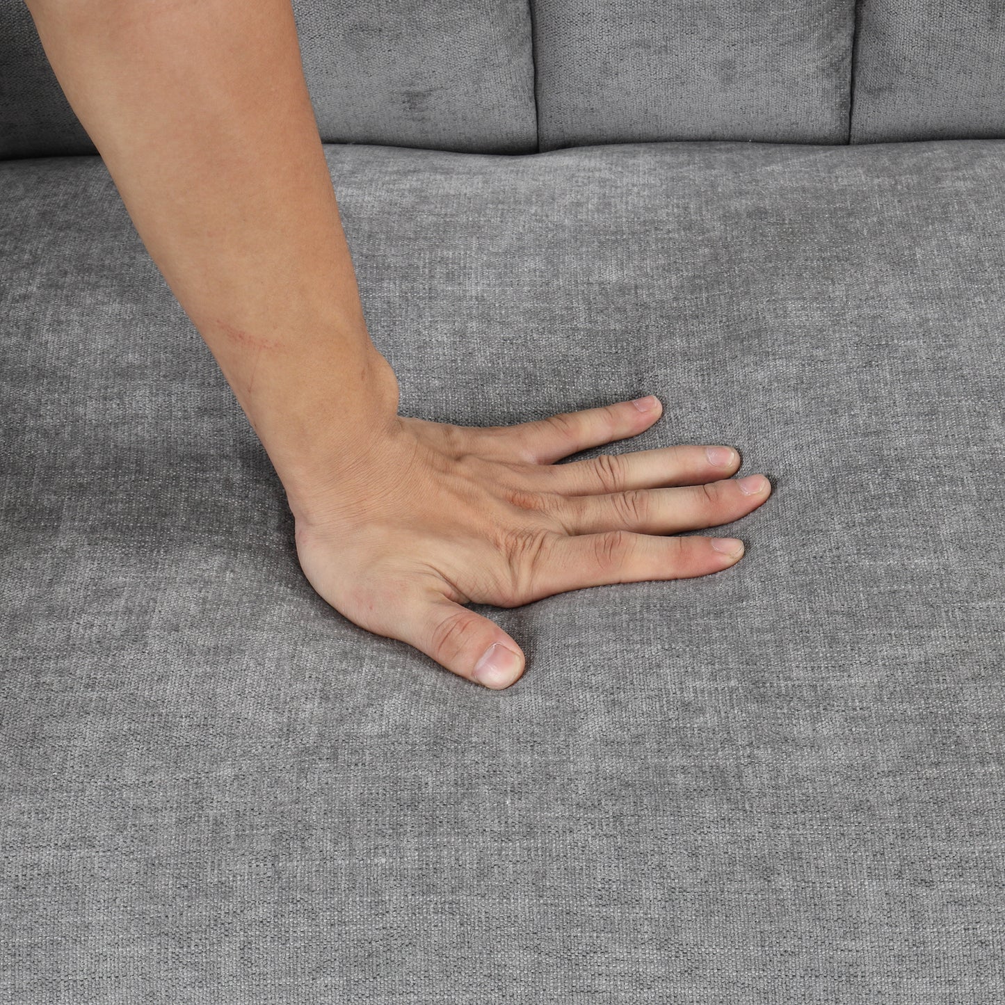 U_STYLE Convertible Soft Cushion Sofa Pull Bed ,for Two People to Sit On eprolo
