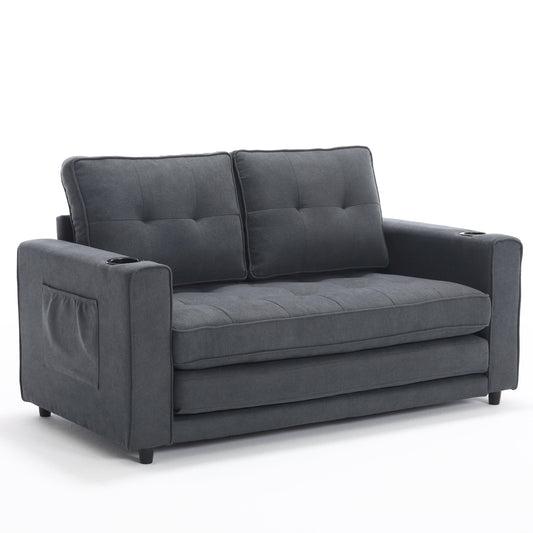 Three-in-One Soft Cushion Sofa – Comfort, Convenience & Style - Shello's Creative Boutique