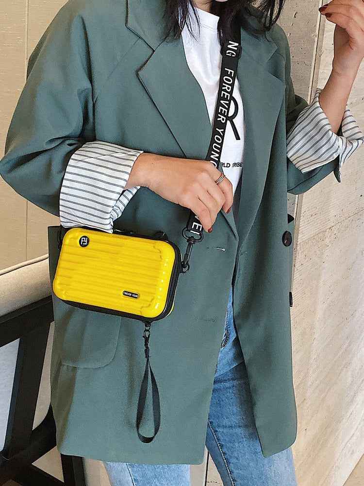 7-Inch Crossbody Bag - Shoulder Hand Storage Suitcase Small Bag