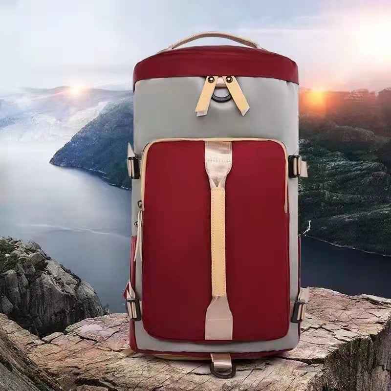 Women's Gym Backpack for Shoes - Fitness Bag for Outdoor Travel and Daily Sports