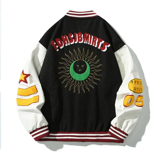 Spring and Autumn National Trend Loose Jackets for Men Couples BF Style Street Casual Jackets for Men - Shello's Creative Boutique