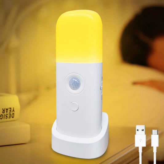 Intelligent infrared human body sensor light, LED sensor light bedside lamp