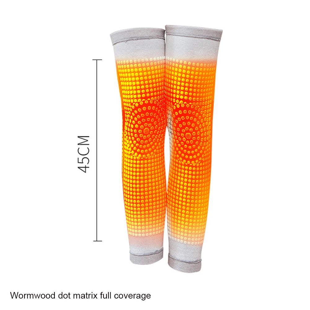 1 Pair Dot Matrix Self Heating Knee Pads Brace Sports Kneepad Tourmaline Knee Support For Arthritis Joint Pain Relief Recovery eprolo