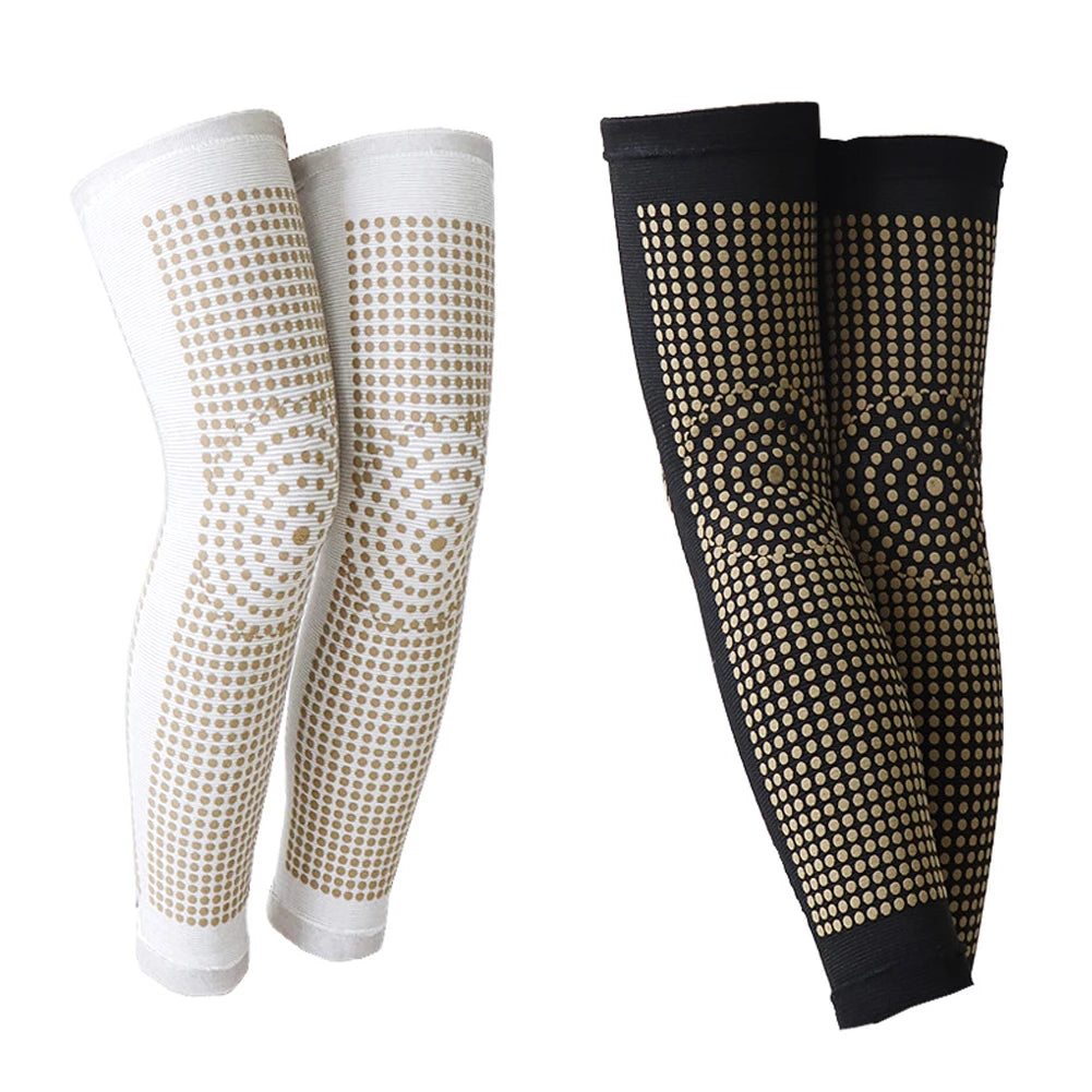 1 Pair Dot Matrix Self Heating Knee Pads Brace Sports Kneepad Tourmaline Knee Support For Arthritis Joint Pain Relief Recovery eprolo