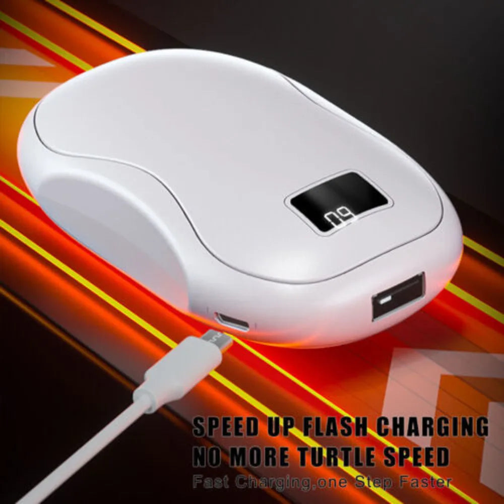 10000Mah Winter Hand Warmer Rechargeable 3 Levels Electric Pocket USB Power Bank eprolo