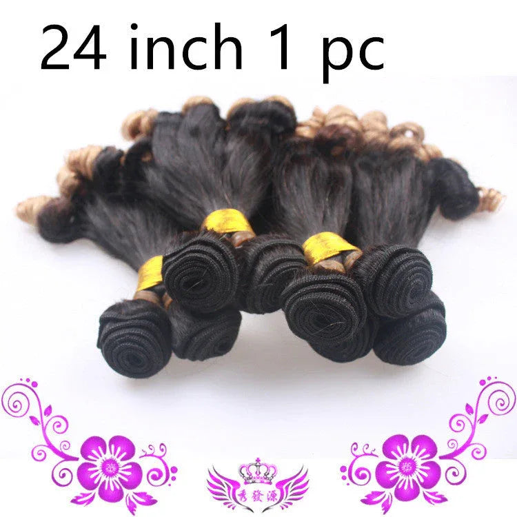T1B/27 Funmi Hair - Ombre Blonde Human Hair Extensions - Shello's Creative Boutique