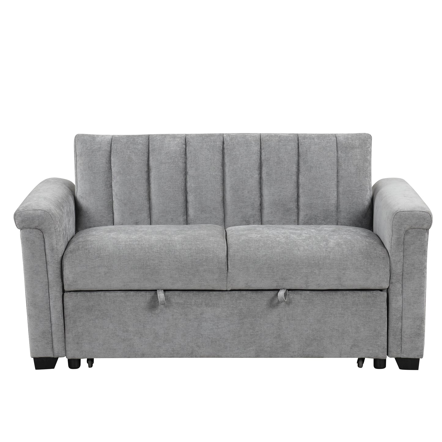 U_STYLE Convertible Soft Cushion Sofa Pull Bed ,for Two People to Sit On eprolo