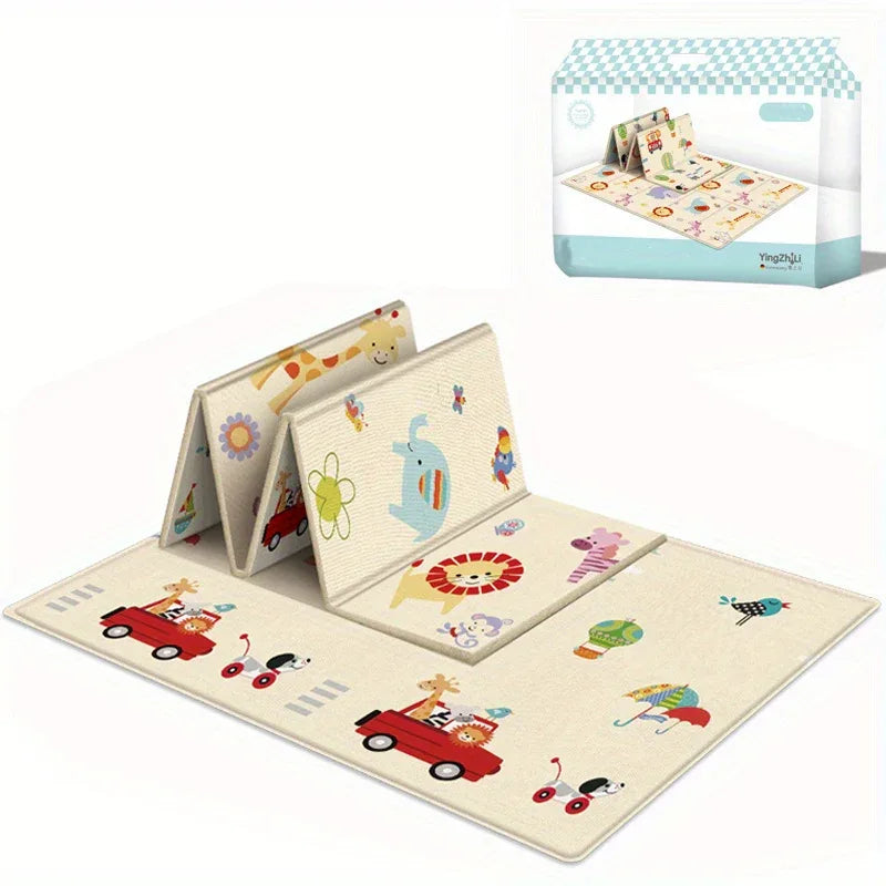 Double-Sided Waterproof Baby Play Mat - Educational Foam Floor Pad 180x100cm - Shello's Creative Boutique