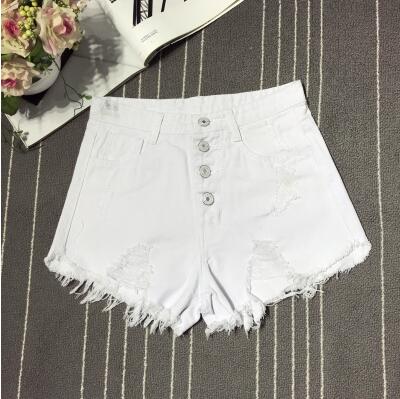female fashion casual summer cool women denim booty Shorts high waists fur-lined leg-openings Plus size sexy short Jeans eprolo