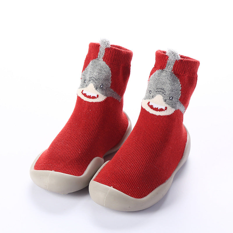 Boys And Girls Baby Toddler Shoes Spring And Autumn Baby Soft Sole Shoes Children Indoor Floor Shoes Breathable Cartoon Children Socks eprolo