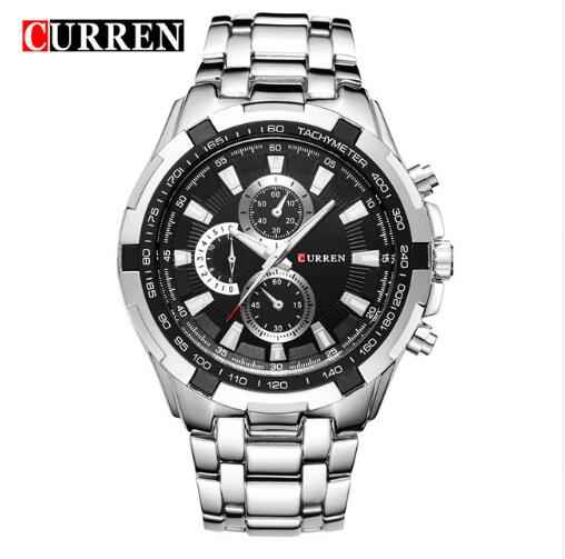 CURREN Watches Men quartz Sports Waterproof Wristwatch