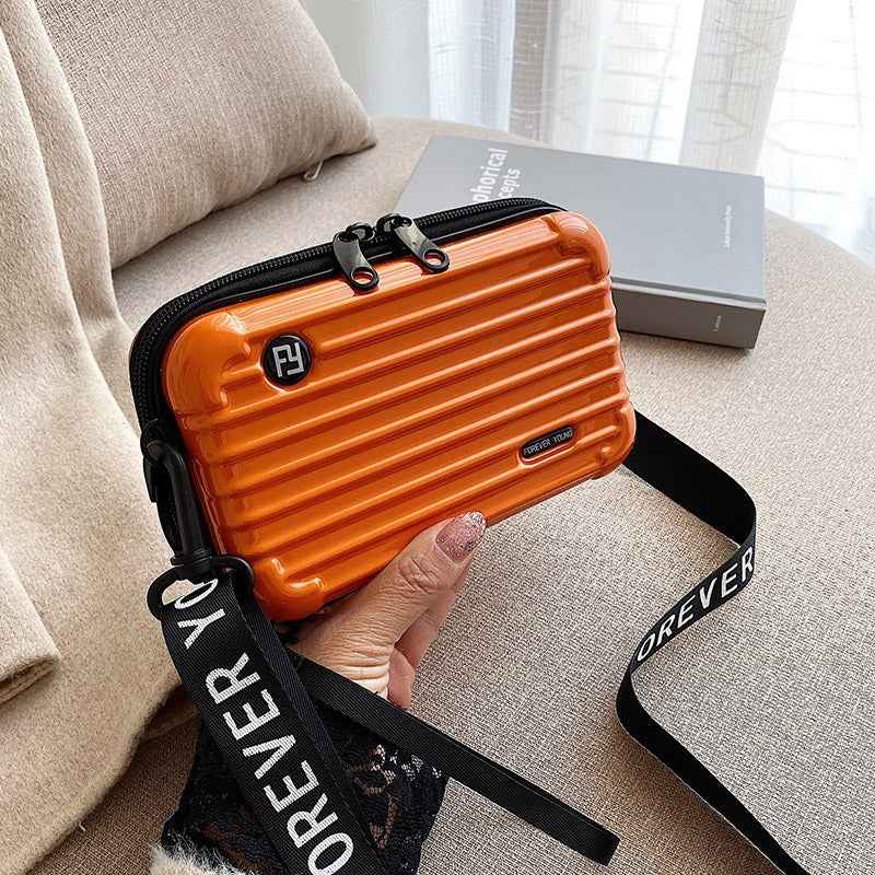 7-Inch Crossbody Bag - Shoulder Hand Storage Suitcase Small Bag