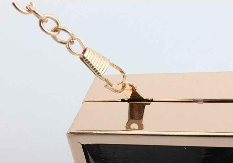 Acrylic Perfume Bottle Clutch - Women's Acrylic Bag Evening Bag - Shello's Creative Boutique