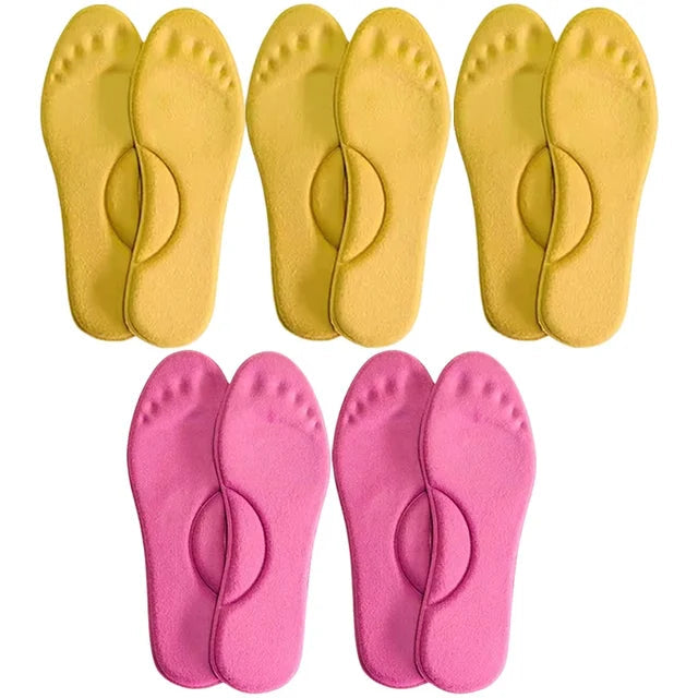 2-10pcs Self Heating Insoles Thermostatic Thermal Insole Massage Memory Foam Arch Support Shoe Pad Heated Pads Winter Men Women eprolo