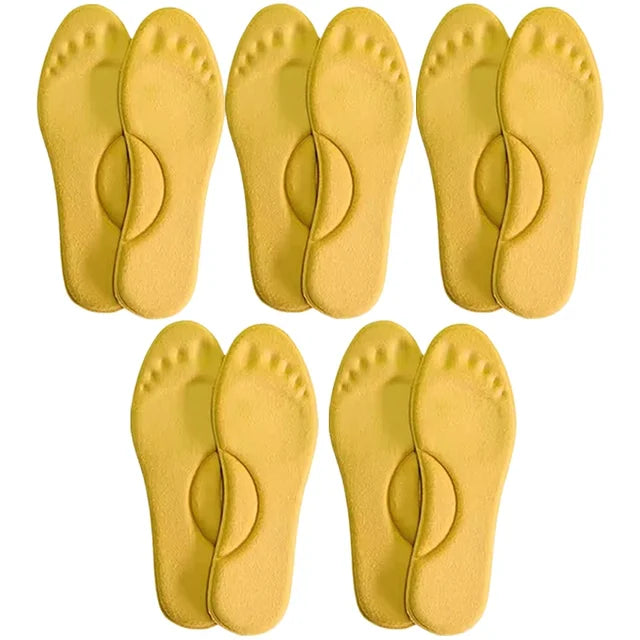 2-10pcs Self Heating Insoles Thermostatic Thermal Insole Massage Memory Foam Arch Support Shoe Pad Heated Pads Winter Men Women eprolo
