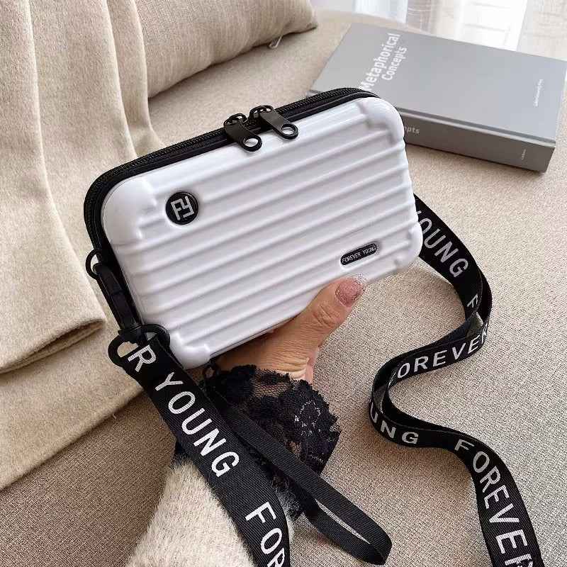 7-Inch Crossbody Bag - Shoulder Hand Storage Suitcase Small Bag