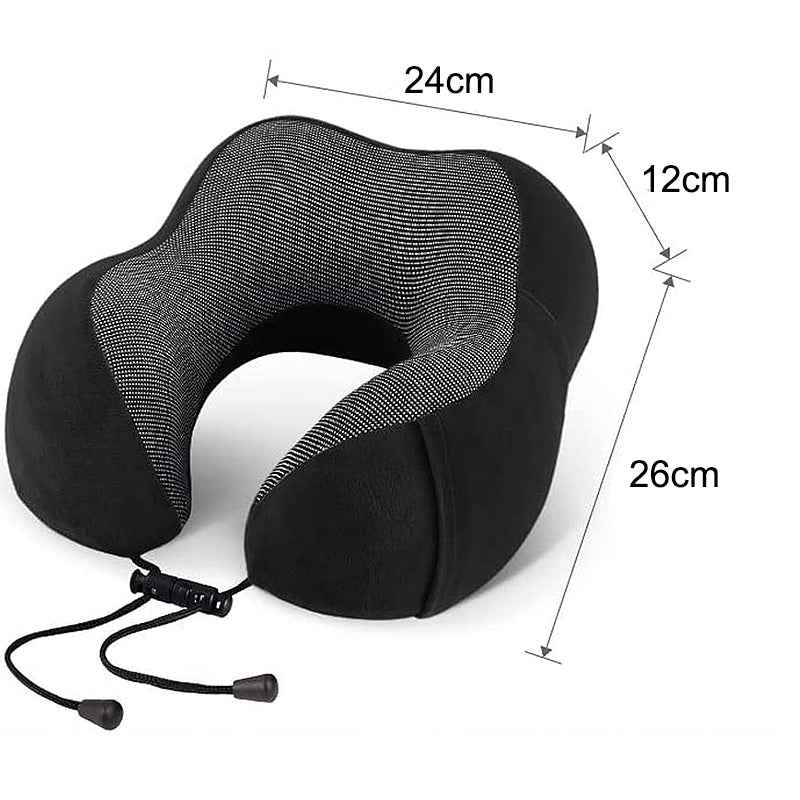 Soft and Comfortable Neck Support Cushion Memory Foam Travel Pillow