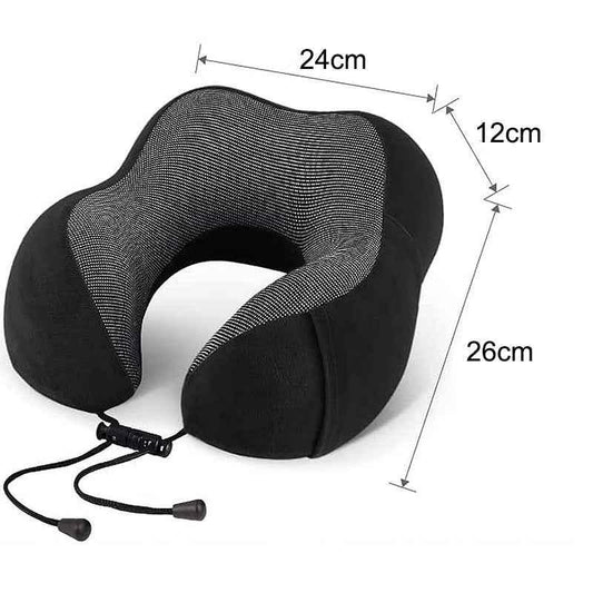Soft and Comfortable Neck Support Cushion Memory Foam Travel Pillow - Shello's Creative Boutique