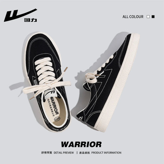 HUILI Beige White Canvas Shoes – Trendy Low-Cut Sneakers for Men & Women - Shello's Creative Boutique