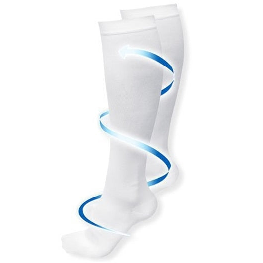 david angie Unisex Medical Compression Socks Women Men Pressure Varicose Veins Leg Relief Pain Knee High Stockings 1Pair,1Yc2101 eprolo