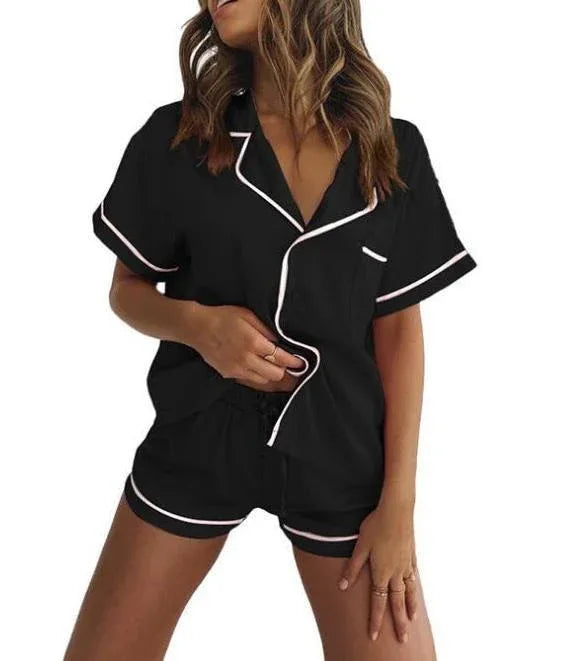 Short sleeved casual home clothing - Shello's Creative Boutique