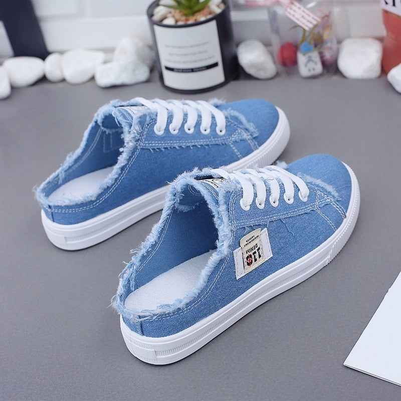 Women's Canvas Sneakers – Chic, Comfortable, and Timeless for Spring & Summer!