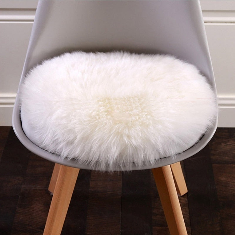 30*30CM Soft Artificial Sheepskin Rug Chair Cover Bedroom Mat Artificial Wool Warm Hairy Carpet Seat Textil Fur Area Rugs eprolo