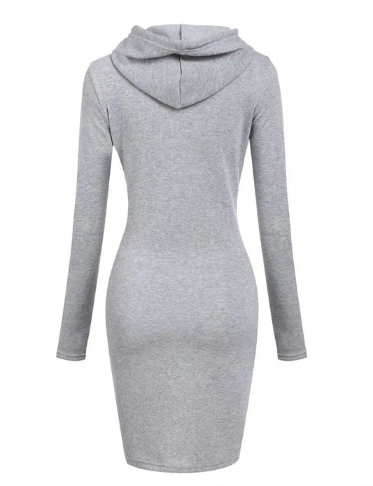 Autumn Winter Patchwork Hoodies – Long Sweatshirts for Women - Shello's Creative Boutique