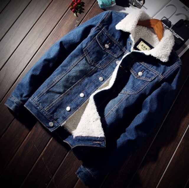Men's Warm Denim Jacket – Timeless Style Meets Modern Comfort