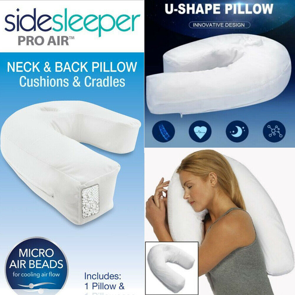 Hot High Plus Side Sleeper Pillow Sleep Buddy U Shaped Pillow Waist Support Pillow-in Body Pillows from Home