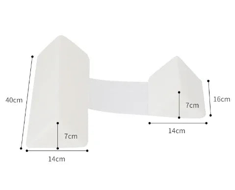 Baby Side Sleeping Pillow - Triangular Positioning Wedge | Anti-Roll & Anti-Reflux Support - Shello's Creative Boutique