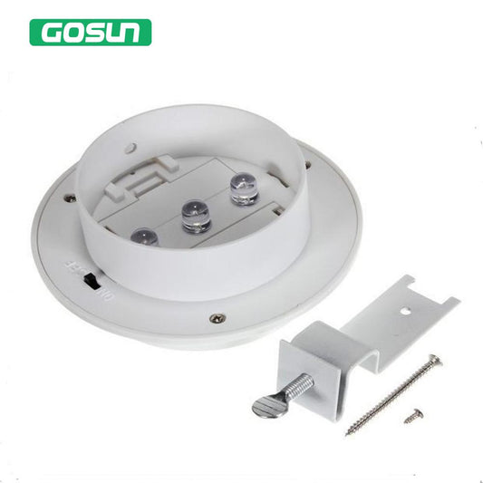 3 leds light sensor control Solar Powered Fence Gutter Solar Lights, Outdoor Security Solar Lamps eprolo