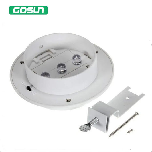 3 leds light sensor control Solar Powered Fence Gutter Solar Lights, Outdoor Security Solar Lamps - Shello's Creative Boutique