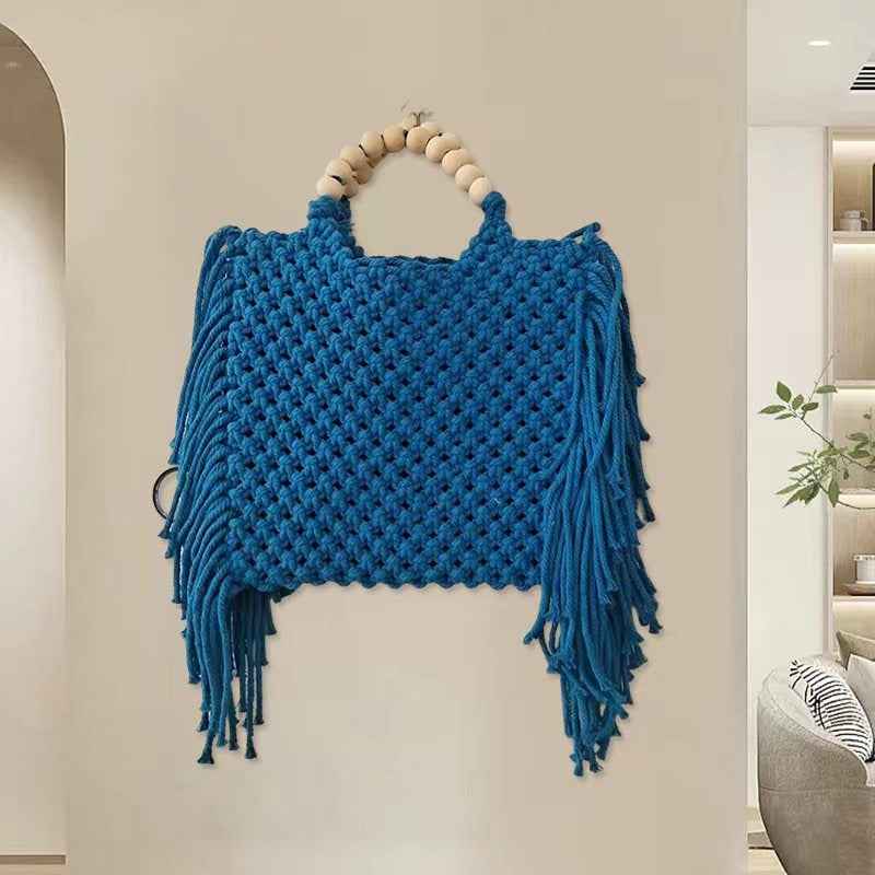 Woven Women's Crossbody Bag - Mini Mobile Phone Bag & Coin Purse for Summer