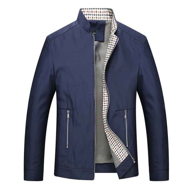 Leisure Business Men’s Zipper Jacket – The Perfect Blend of Style and Comfort