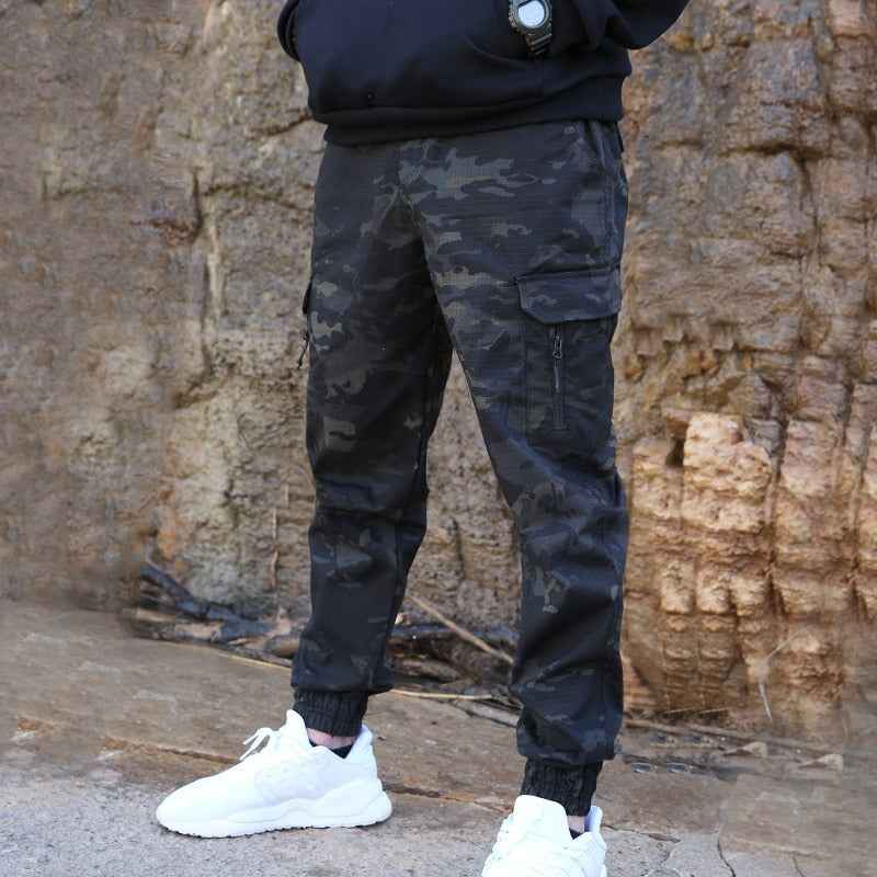 Mege Brand Men Fashion Streetwear Casual Camouflage Jogger Pants Tactical Military Trousers Men Cargo Pants