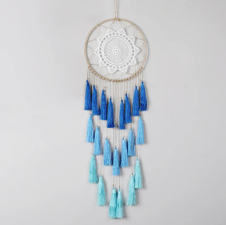 Fashion Gift Tassel & Lace Dreamcatcher Wind Chimes Tassel Pendant Big Dream Catcher Home Wall Hanging Decor Regalo Amor - Shello's Creative Boutique