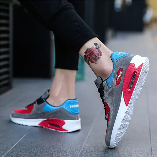 Men Running Shoes – Lightweight Air Mesh Sneakers - Shello's Creative Boutique