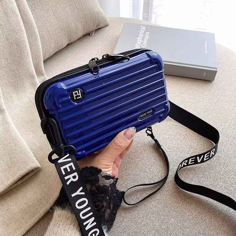 7-Inch Crossbody Bag - Shoulder Hand Storage Suitcase Small Bag