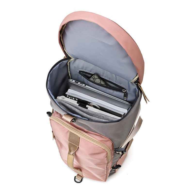 Women's Gym Backpack for Shoes - Fitness Bag for Outdoor Travel and Daily Sports