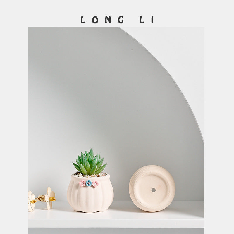 Succulent Flower Pot Decoration Living Room Home Decoration Succulent Flower Pot Wholesale Gardening Flower Pot Green Plant Potted Plant eprolo