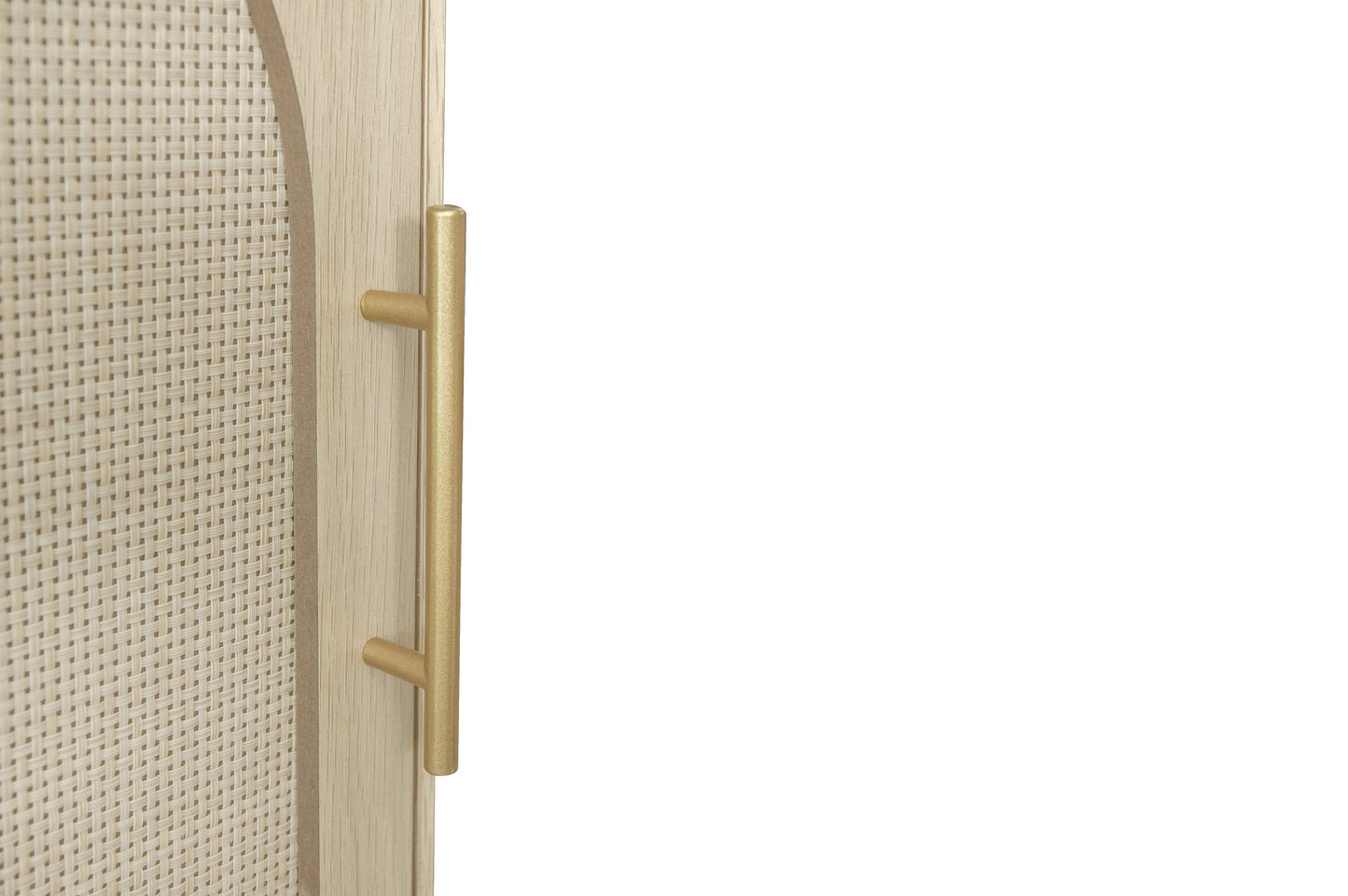 Corner cabinet ,Rattan door,Freestanding Corner Tables For Small Spaces, Corner Shelf Stand For Living Room, Kitchen, Bathroom eprolo