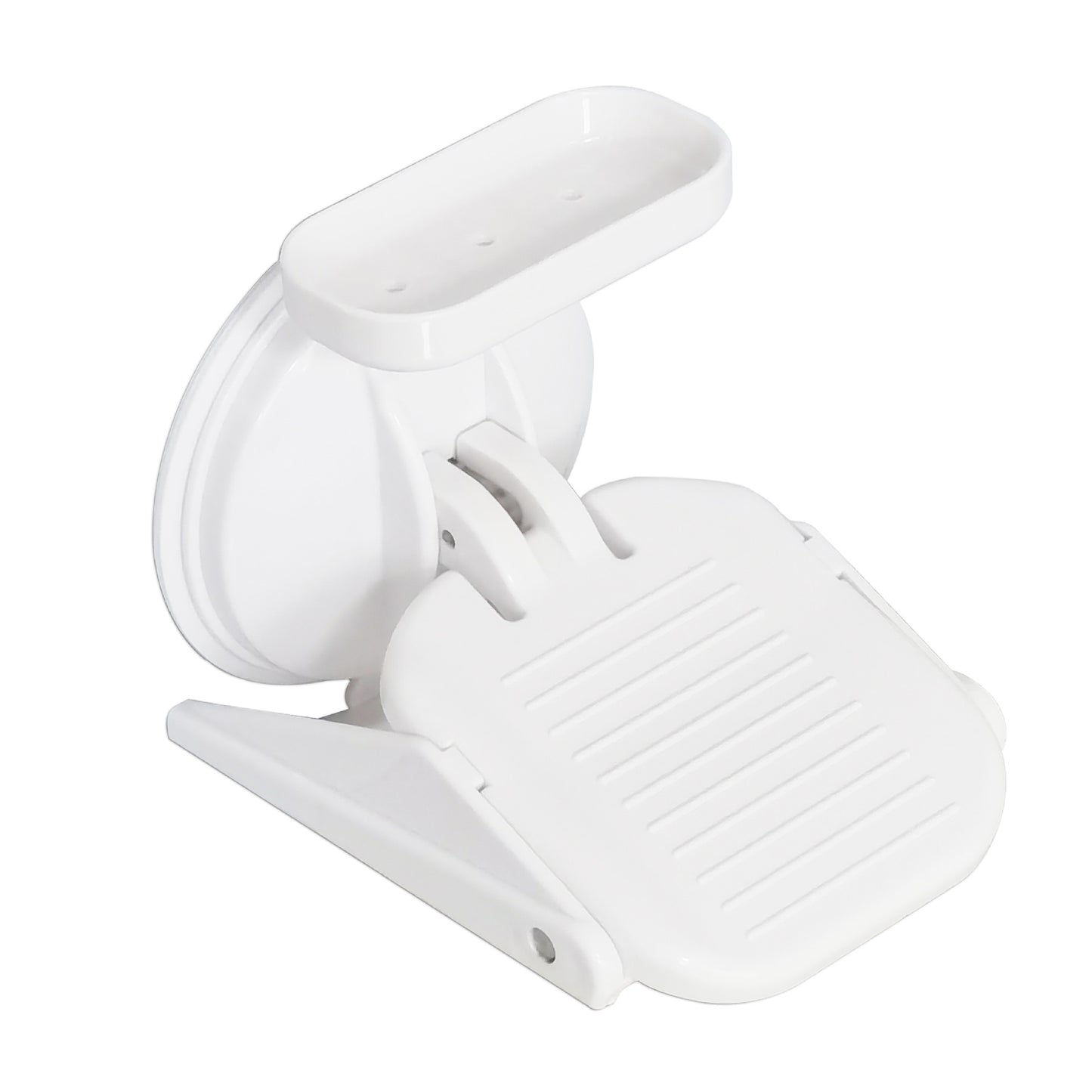 Bathroom footrest shower footrest bracket bathroom suction cup footrest storage rack suction cup eprolo