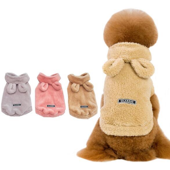 Warm Cat Clothes Winter Pet Puppy Kitten Coat Jacket For Small Medium Dogs Cats Chihuahua Yorkshire Clothing Costume Pink S-2XL - Shello's Creative Boutique