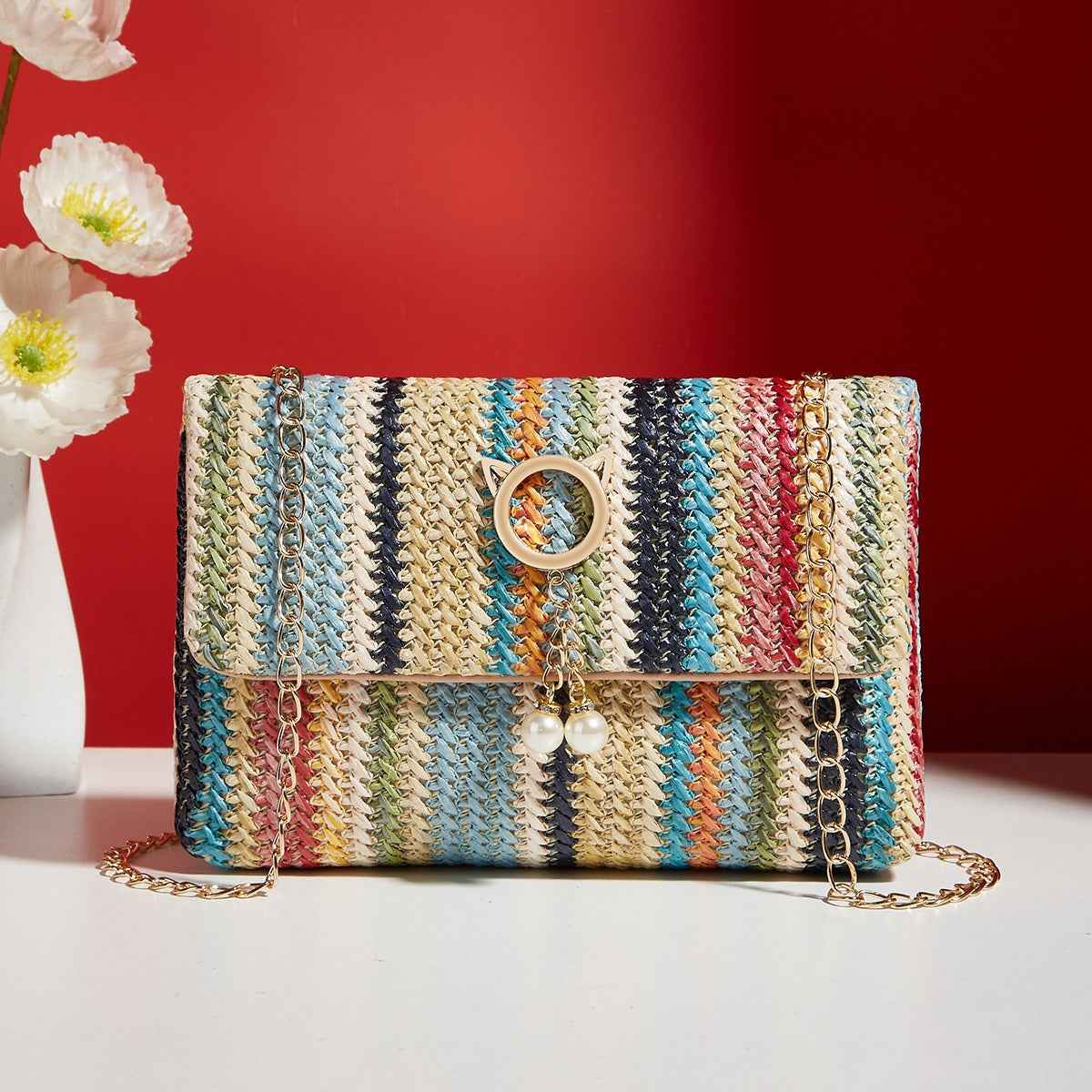 Fashion Ladies Messenger Bag – Natural Elegance Meets Modern Style